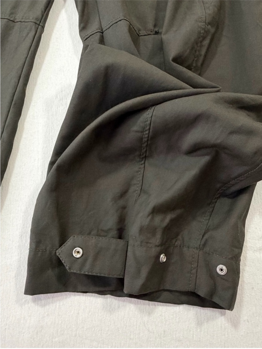 COS Barrel Leg Utility Trouser Green - Picture 12 of 12